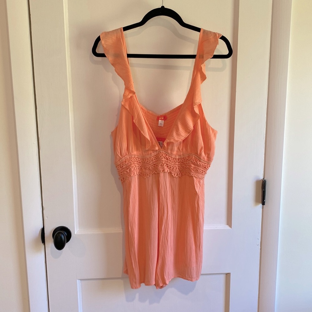 Romper w/ adjustable straps